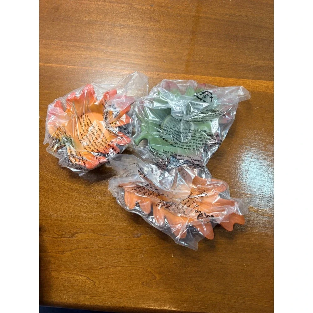 PartyLite Autumn Leaves Tealight Candle Holders Set of 3 Fall Thanksgiving Decor - Picture 3 of 10